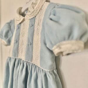 Velour toddler girl dress, 2-3 yo
